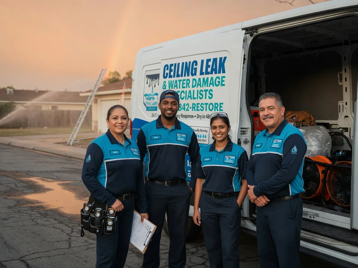Ceiling Leak Cleanup company in Middletown, VA
