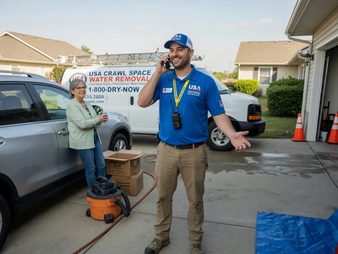 Crawl Space Water Removal Middletown, VA FAQs